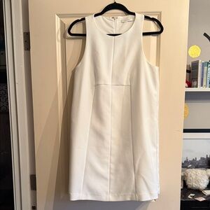 FRNCH White Sleeveless Mini Dress